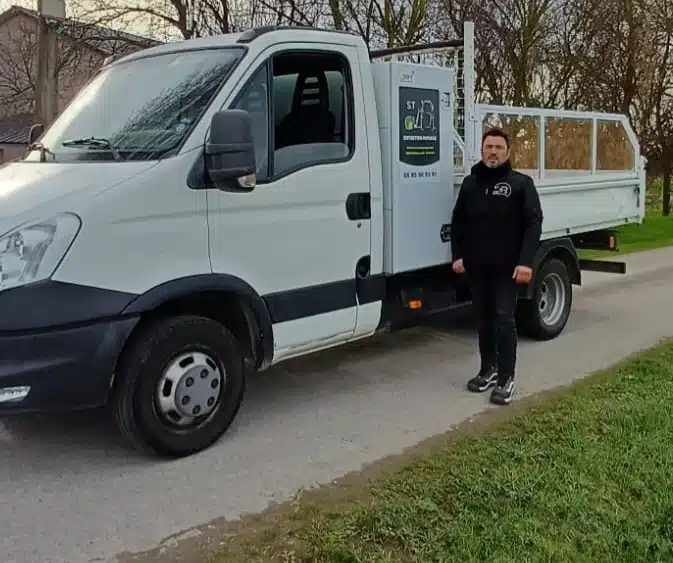 Camion S.T. Entretien Paysage
